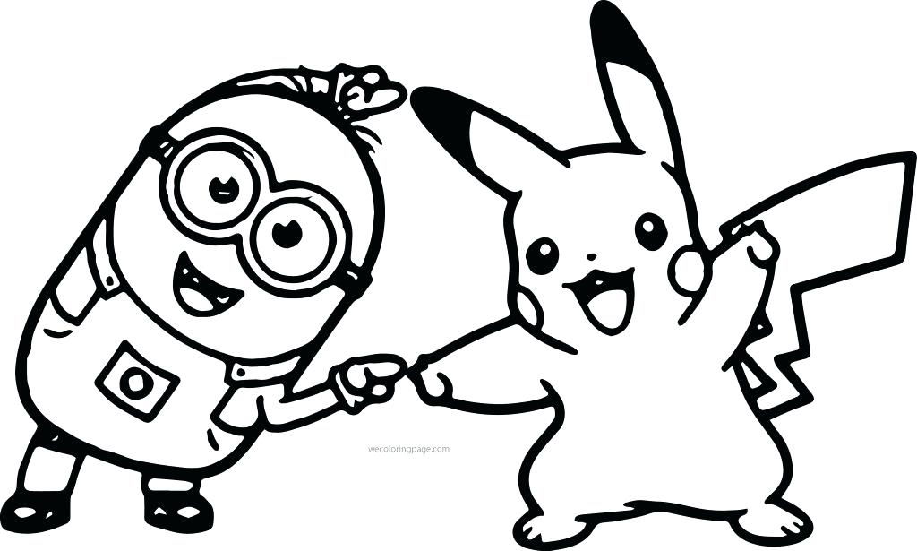 1024x615 Coloring Pages Of Pikachu