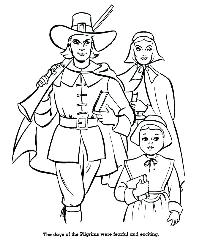 670x820 Thanksgiving Indian Coloring Pages Pilgrim And Coloring Pages