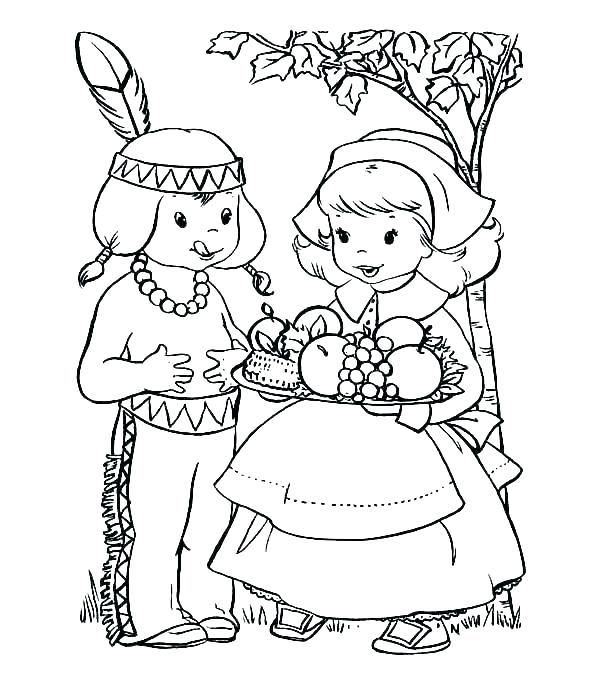 600x686 Thanksgiving Pilgrim Coloring Sheets Thanksgiving Pilgrim Coloring