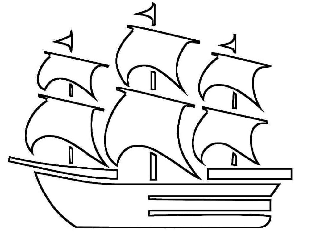 1024x768 Pilgrim Coloring Pages Kindergarten Printable Free For Adults Girl