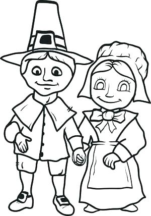 300x428 Pilgrim Hat Coloring Page Pilgrims Coloring Pages Thanksgiving