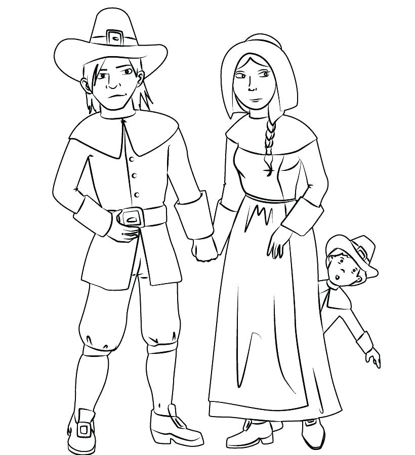 820x900 Pilgrim Coloring Page Free Pilgrim Coloring Pages Downloading