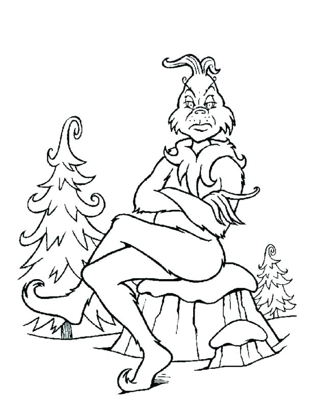 618x799 Grinch Color Pages Coloring Pages Color Pages The Coloring Page