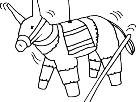 440x330 Printable Cinco De Mayo Coloring Pages Roundup Printable, Pinata