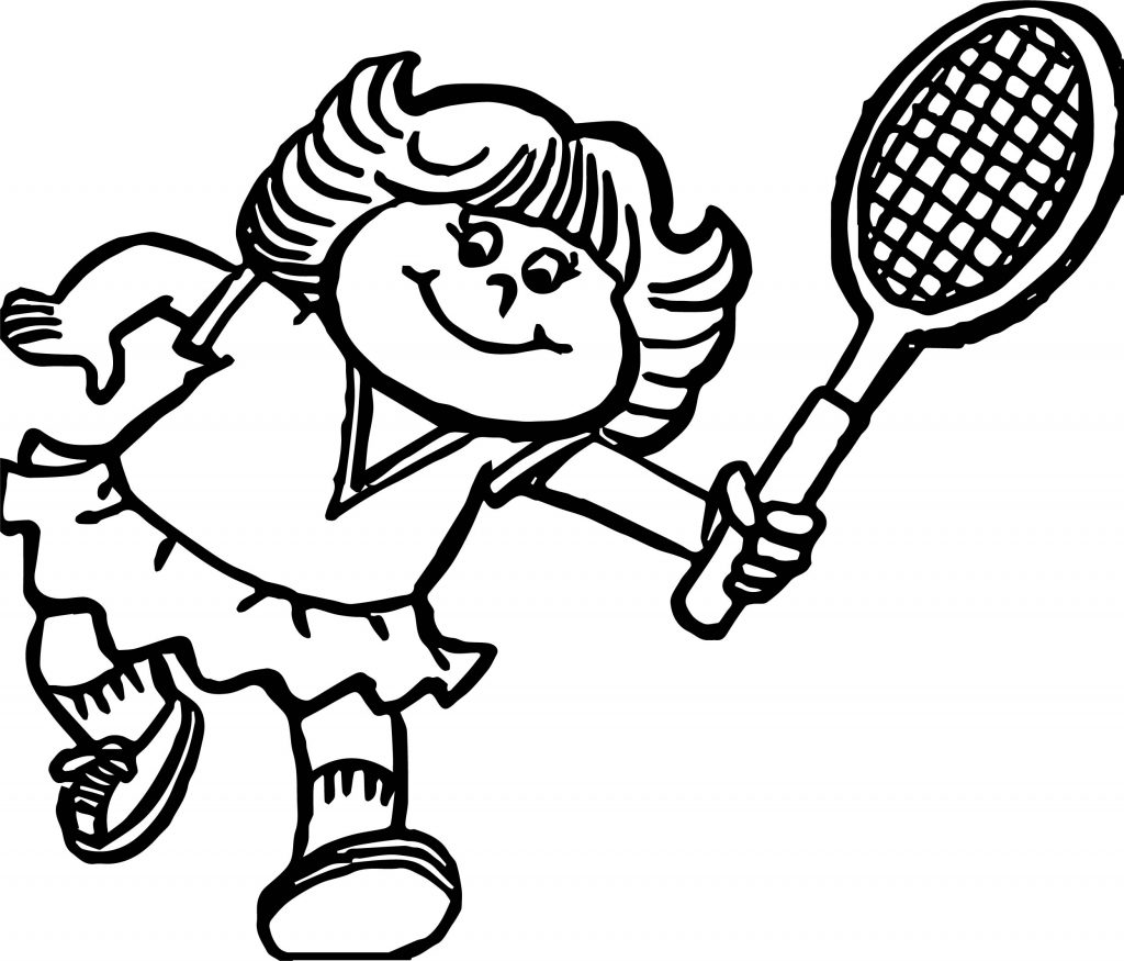 1024x875 Tags Tennis Players Balls And Rackets Coloring Page Wecoloringpage
