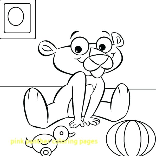 600x600 Panther Coloring Page Pink Panther Coloring Pages With Baby Pink