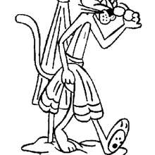 220x220 Pink Panther Coloring Pages