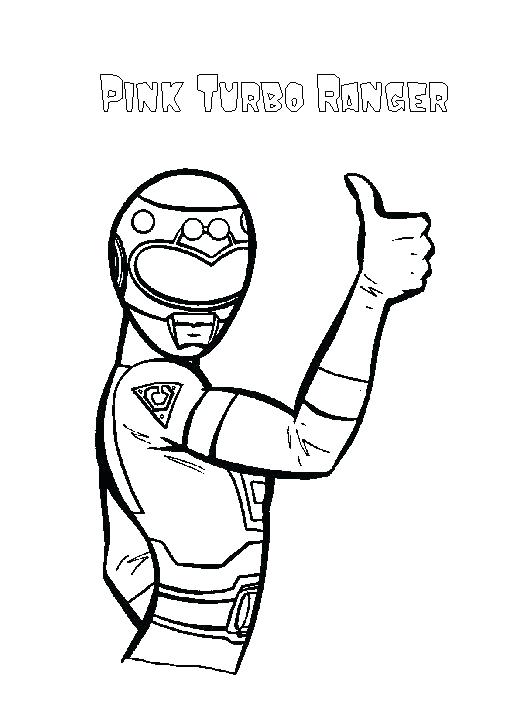Pink Power Ranger Coloring Pages at GetDrawings.com | Free for personal