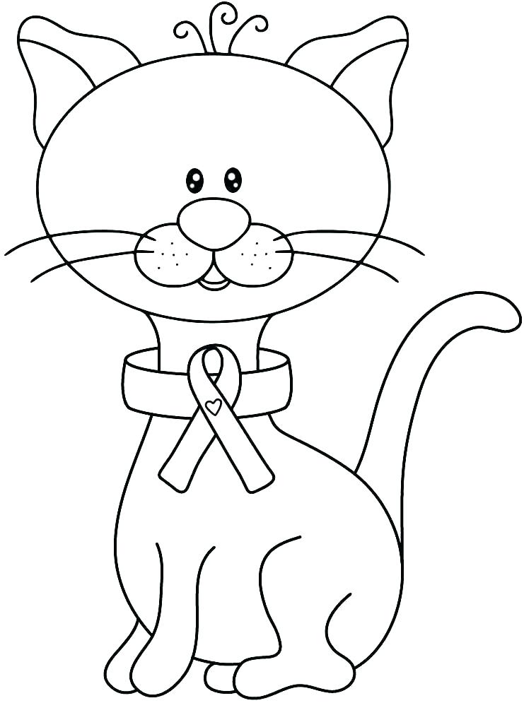 741x995 Cancer Ribbon Coloring Page Breast Cancer Ribbon Coloring Pages