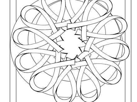 440x330 Pink Ribbon Coloring Pages, Breast Cancer Awareness Coloring