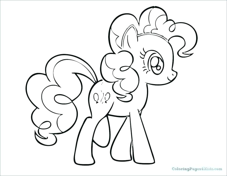 932x720 Pinkie Pie Coloring Page Icontent