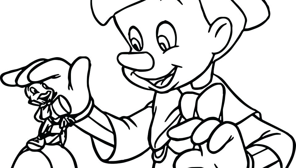 960x544 Pinocchio Coloring Pages Coloring Pages For Kindergarten Color