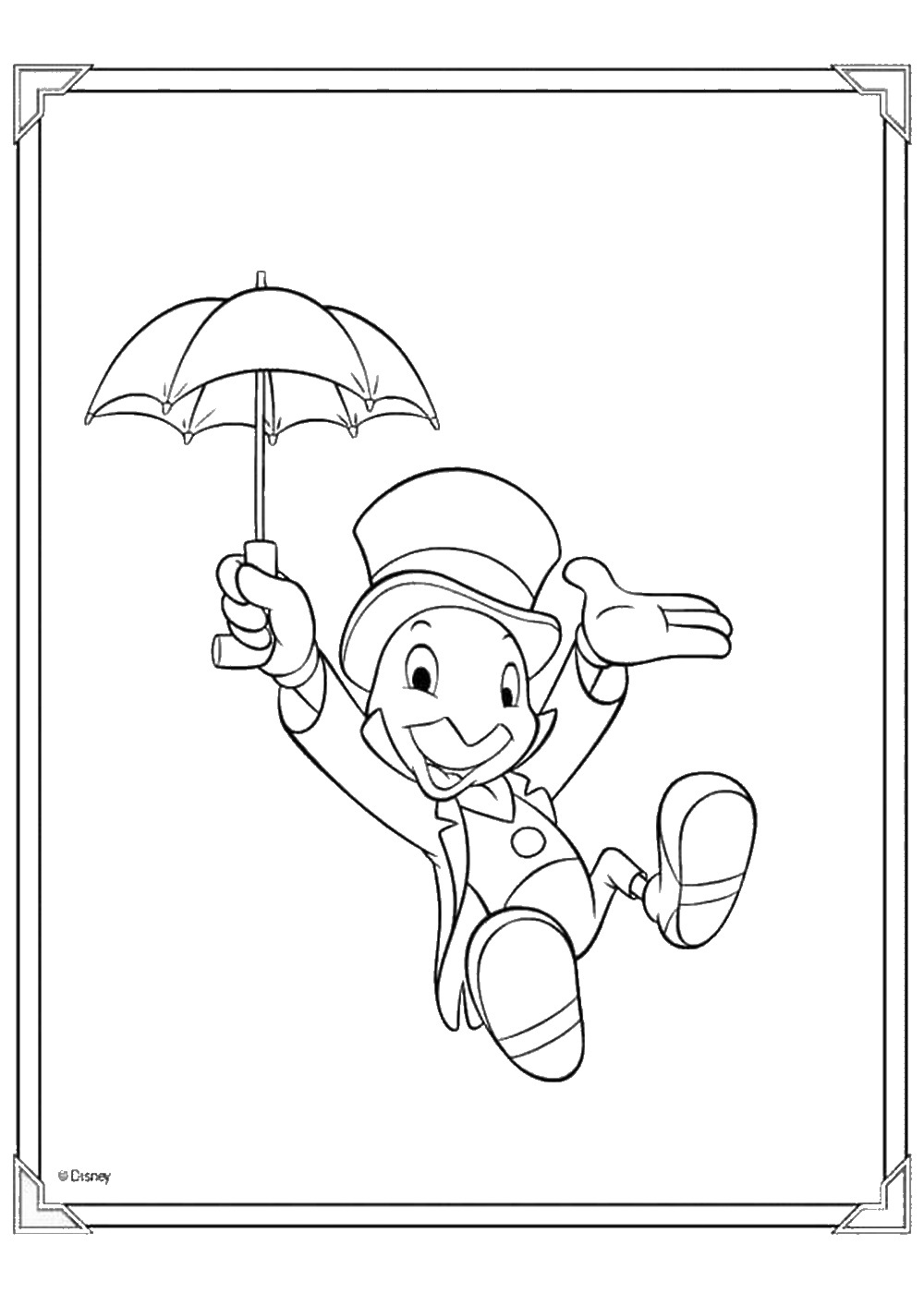 1000x1400 Pinocchio Coloring Pages