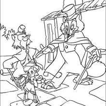 220x220 Pinocchio Coloring Pages