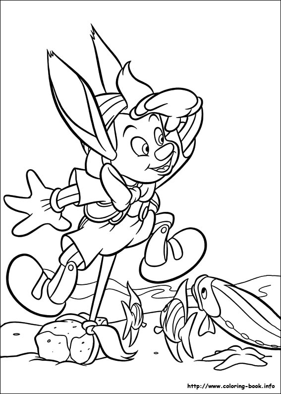 567x794 Pinocchio Coloring Pages On Coloring