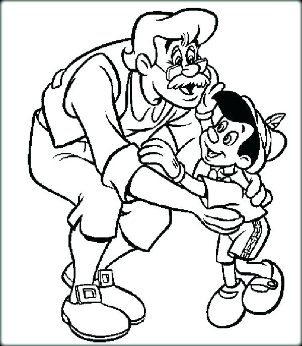 600x686 Coloring Page Coloring Pages Of Coloring Page Pinocchio Coloring