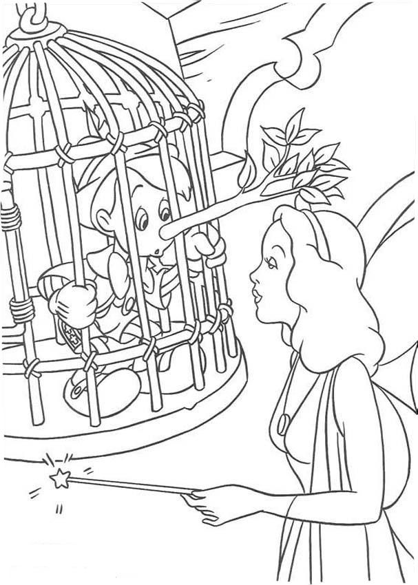 607x850 Pinocchio Coloring Page Coloring Pages Of Epicness