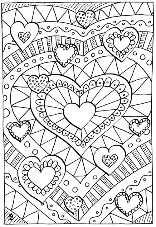 500x729 Color Sheets Best Love Coloring Pages Ideas On Heart