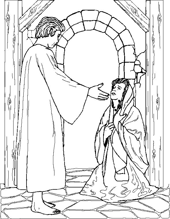 590x762 Best Bible Related Coloring Pages Images On Sunday