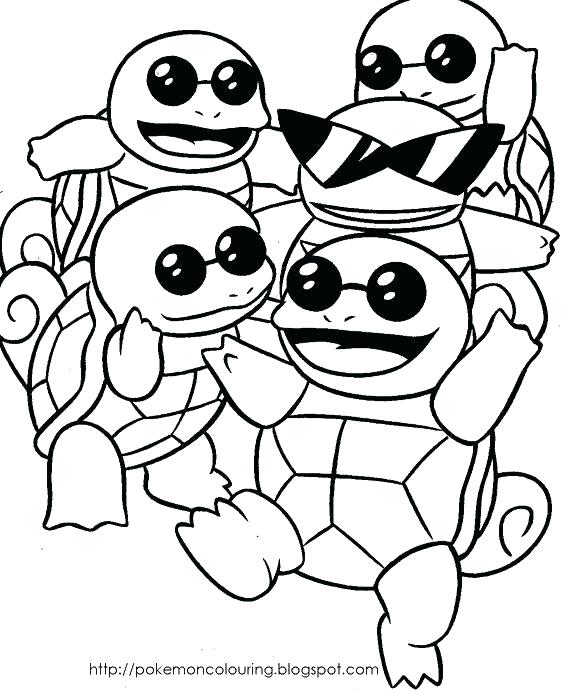 564x694 Pokemon Piplup Coloring Pages Free