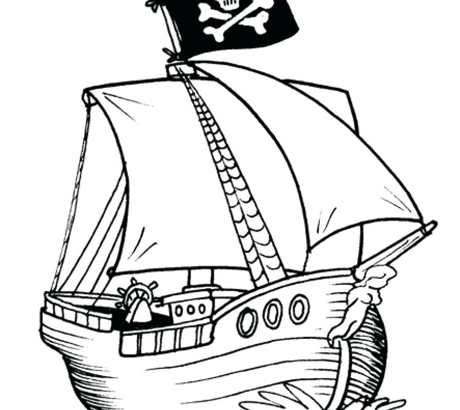 896x800 Free Printable Pirate Ship Coloring Pages Pirate Ship Coloring