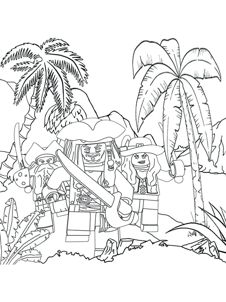 750x1000 Pirate Coloring Pages