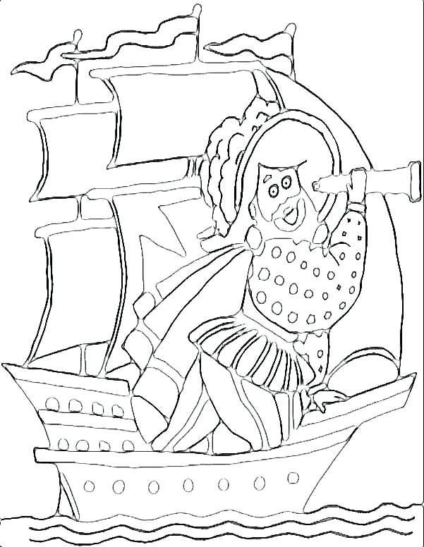 601x776 Pirate Coloring Page Beautiful Pirate Coloring Pages For Preschool
