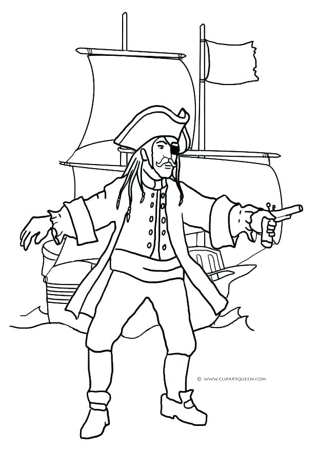 618x878 Pirate Colouring Pages Preschool Treasure Chest Coloring Page Free