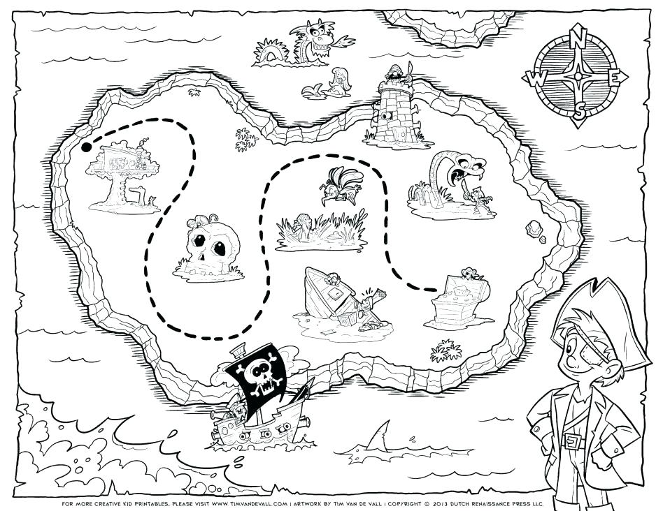 948x732 Pirate Coloring Pages Free Printable