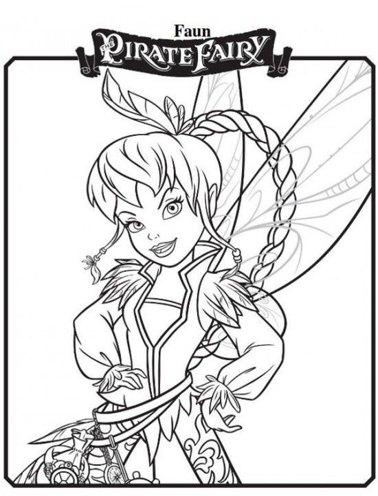 550x722 Free Printable Disney Fairy Coloring Pages Printable Disney