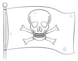300x235 Pirate Flag Printable Coloring Pages Coloring Pages Pirates