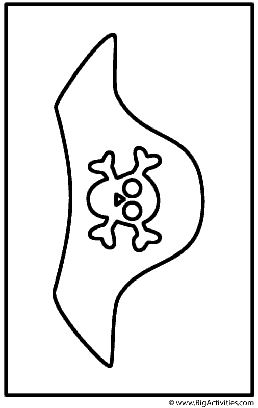 506x800 Pirate Flag With Hat