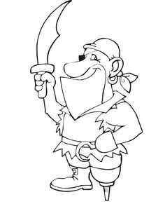 236x291 Pirate Hat Coloring Page Pirates Pirate Hats