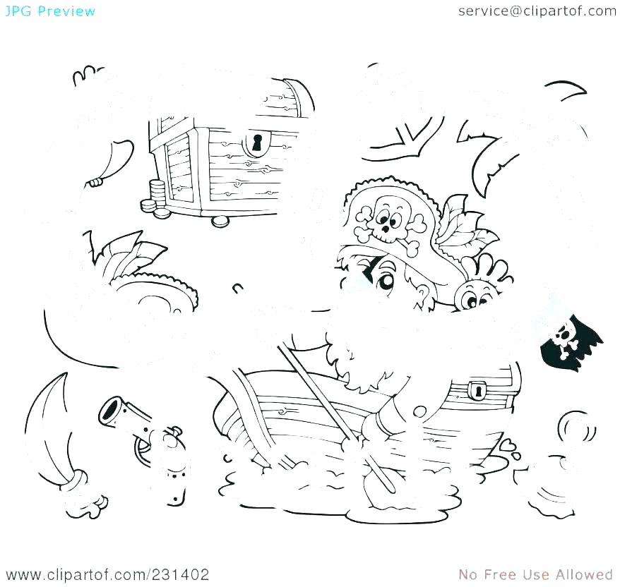 878x832 Printable Treasure Maps