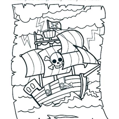 420x420 Pirate Ship Coloring Coloring Pages For Kids My Very Own House