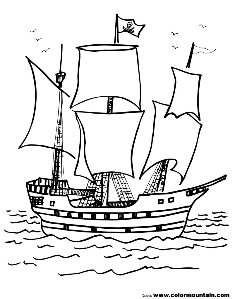 803x1024 Pirate Ship Coloring Page Fablesfromthefriends Pages General