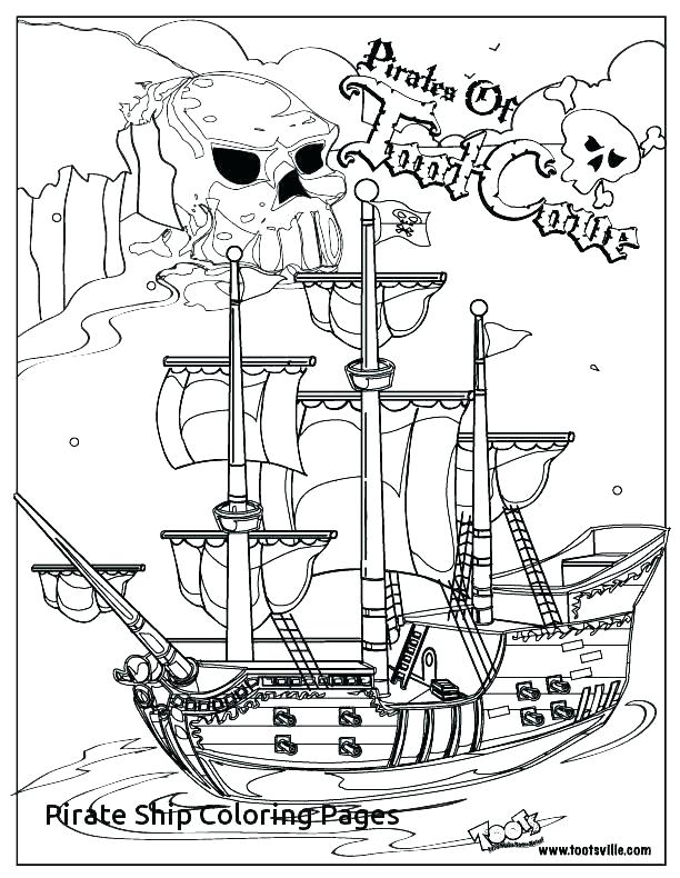 612x790 Pirate Ship Coloring Page Printable Coloring Pages For Kids