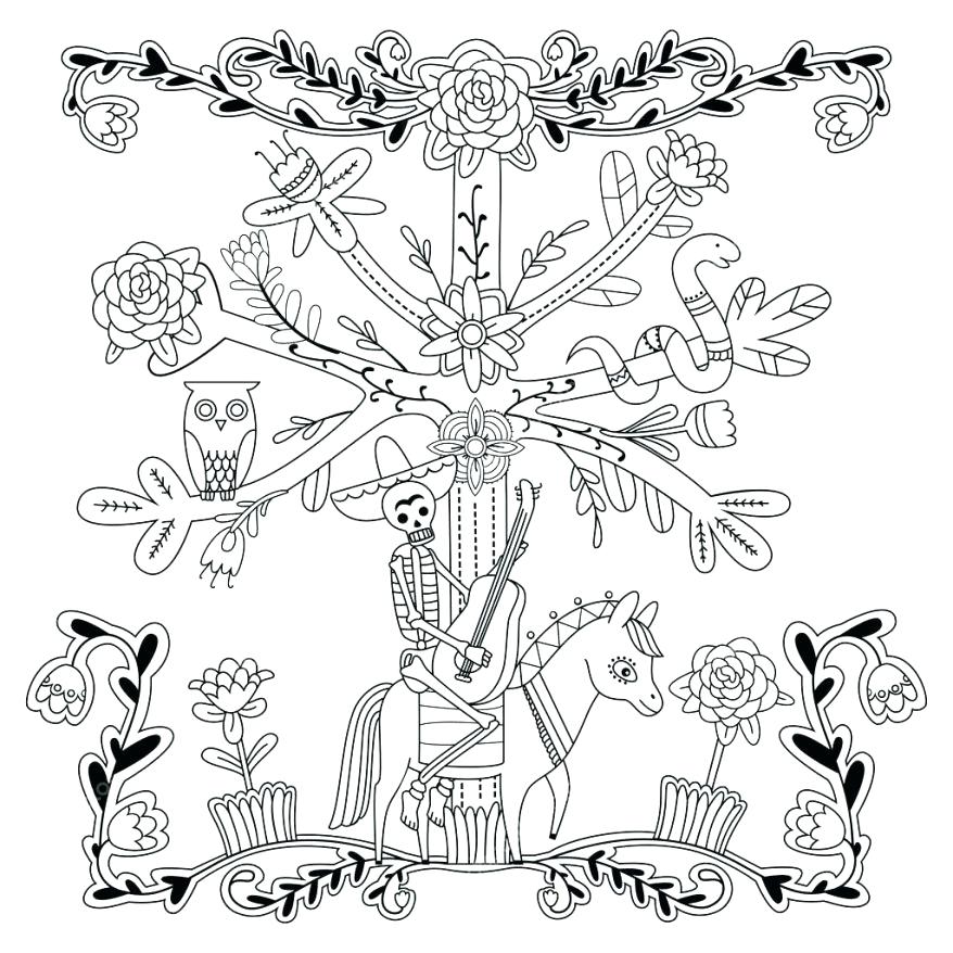 878x878 Skeleton Coloring Page Skeletons Coloring Pages Skeleton Head