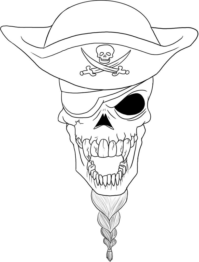 811x1066 Free Printable Skull Coloring Pages For Kids