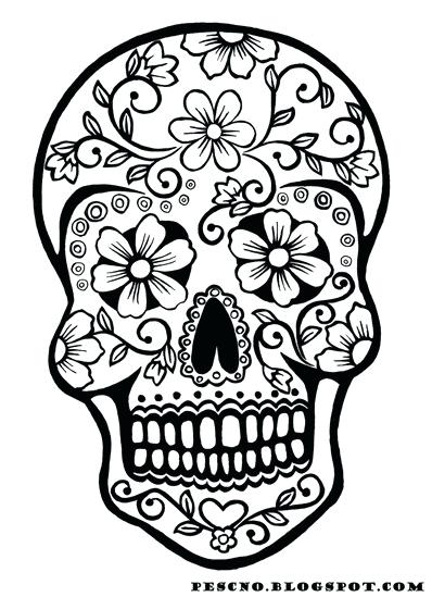 Pirate Skull Coloring Pages at GetDrawings | Free download