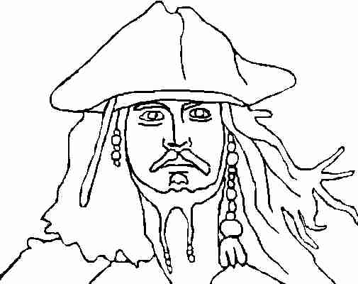 505x400 Trend Pirates Of The Caribbean Coloring Pages About Remodel
