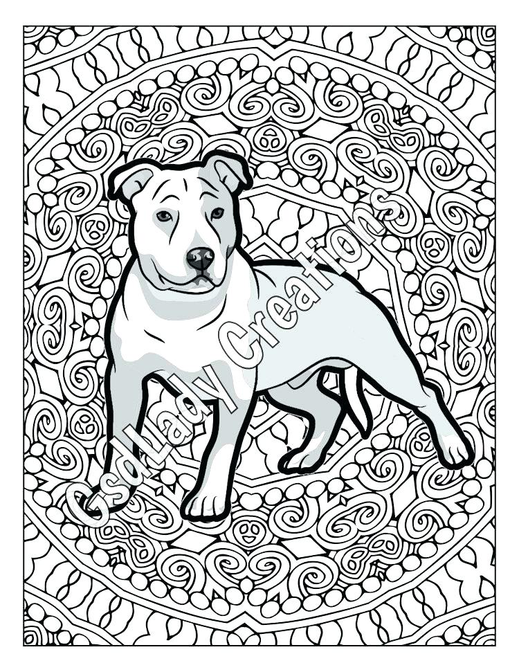 750x971 Pitbull Coloring Page Coloring Page Pit Bull Dog Art Coloring Page