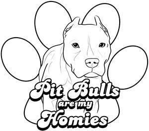 300x264 Pitbull Puppy Coloring Pages