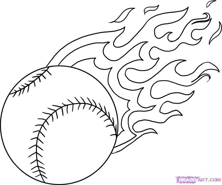 736x614 Softball Coloring Pages To Print Softball Coloring Sheets Pitcher