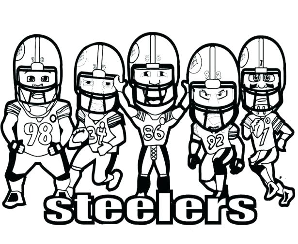 615x505 Pittsburgh Steelers Coloring Pages Logo Football Sport Coloring