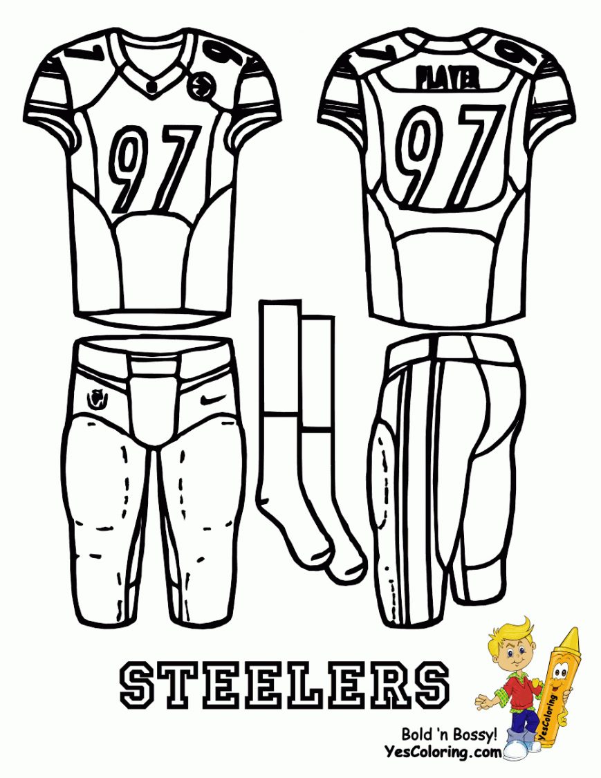 869x1125 Free Printable Steelers Colorings Logo Book Coloring Pages Images