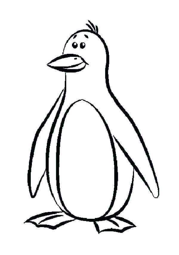 600x853 Printable Penguin Coloring Pages Penguin Color Pages Coloring Page