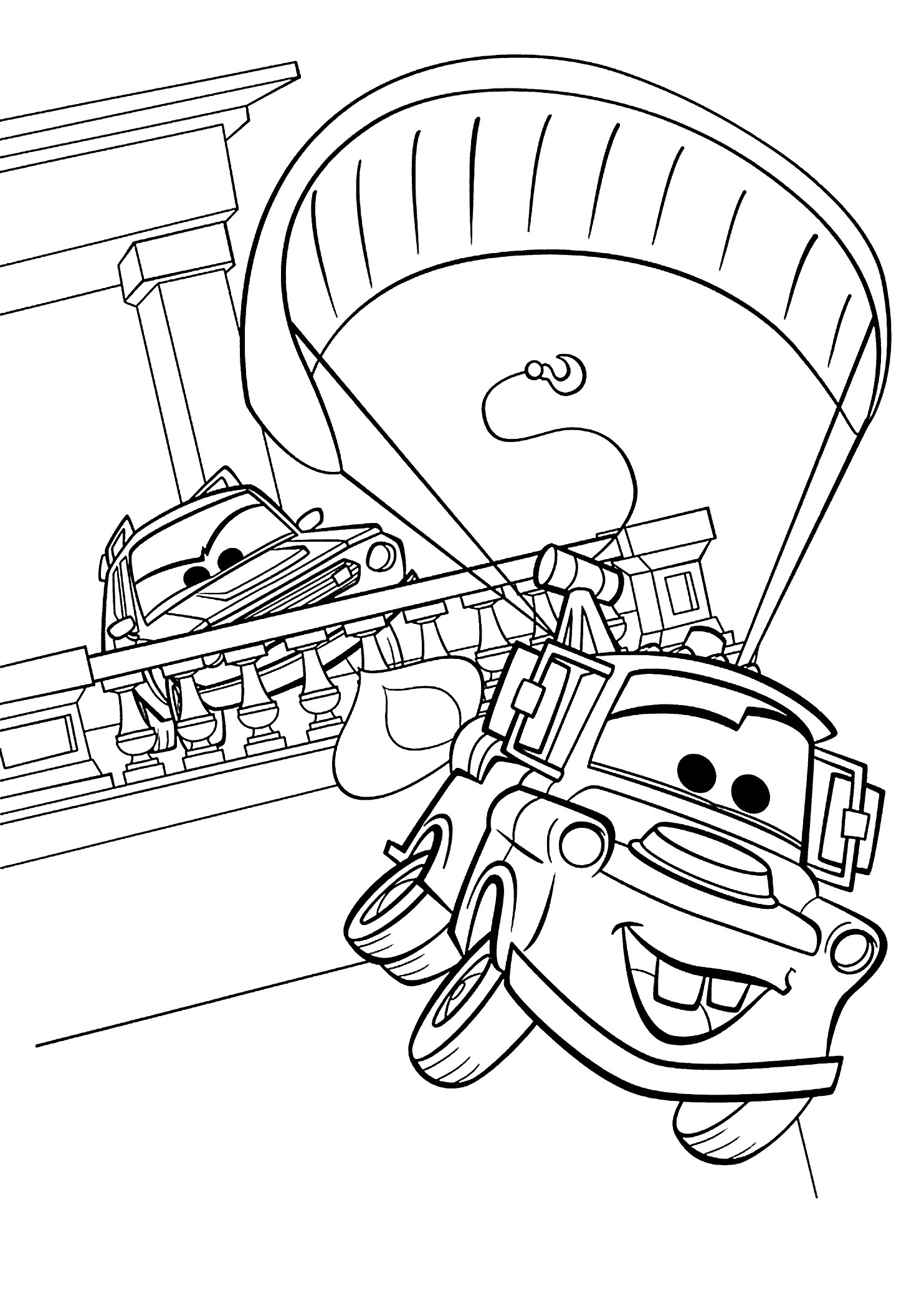 1483x2079 Coloring Pages Of Disney Cars The Movie New Disney Cars Coloring