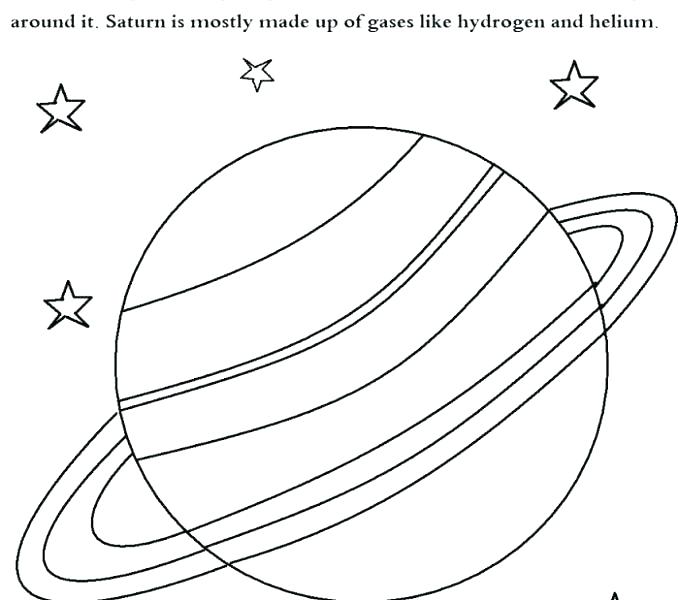 678x600 Saturn Coloring Page Pixel Planet In The Coloring Page