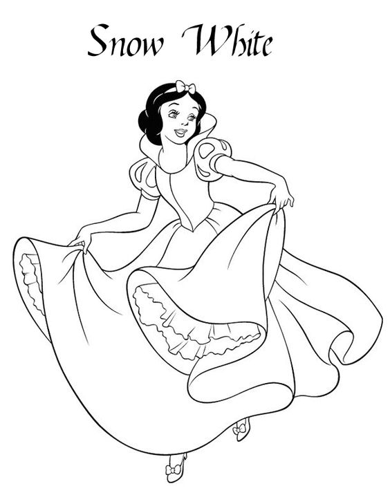 564x729 Snowwhitedancecolor Gif Pixels Movie Coloring Pages
